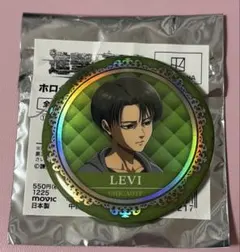 進撃の巨人 リヴァイ兵長 ホログラムキャラバッジコレクション
