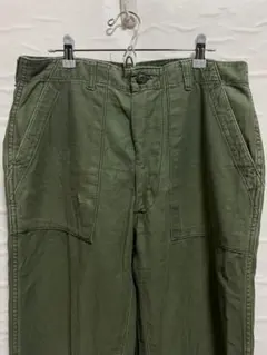 米軍実物　60s 70s OG107 ベイカーパンツ 表記34×31 L-XLのサムネイル