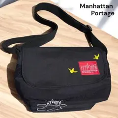 美品 マンハッタン ポーテージ×マークゴンザレス　メッセンジャーバッグ 中