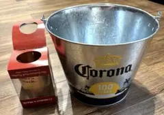 コロナビールバケツ メイカーズマークタンブラー セット