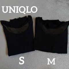 ユニクロ　極暖　ヒートテック　UNIQLO 2枚セット　Uネック