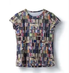 Admiral アドミラル　テニス　Tシャツ LL ブック柄　書籍柄