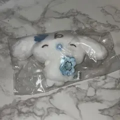 シナモロール シークレットマスコットブローチ 水色クローバー みるく