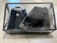 MARLMARL スタイセット ネイビー チェック