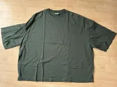 FREAK'S STORE カーキ Tシャツ Lサイズ