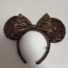 ミッキー耳カチューシャ ブラウン