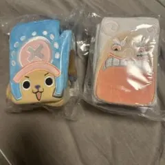 一番くじ ワンピース カードゲーム E賞 ぬいぐるみマルチカードケース2種セット