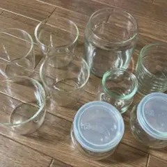 ガラス容器 9個 まとめ売り