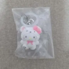 サンリオキャラクターズ　めじるしアクセサリー　ふわふわスノー　ハローキティ