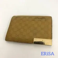 GUCCI グッチ グッチシマ カードケース イエロー レディース ブランド