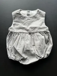 【美品】MONBEBE bonbon ロンパース コードゥロイ　韓国子供服