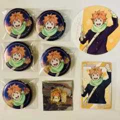 【新品未使用】ハイキュー!!×よこはまコスモワールド 日向翔陽 缶バッジなど８点