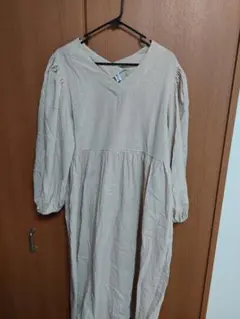 【新品】バルーン袖 ワンピース