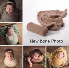 赤ちゃん おくるみ 綿100 ニューボーンフォト 小物 撮影 伸縮性 記念写真