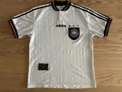 2002年サッカードイツ代表スポンサー（ベンツ）入り2ndユニホーム