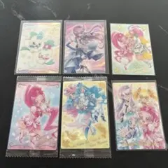 ハートキャッチプリキュア　ウエハース　6枚セット　プリキュア