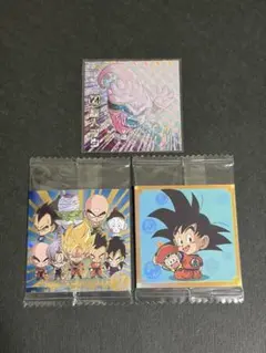 ドラゴンボール ウエハース シール 3枚セット