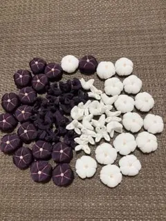 ちりめん細工「茄子」3個セット - メルカリ
