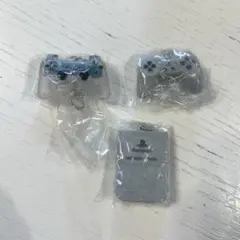 プレステ　ミニチュアチャーム　ビスケット　コントローラー　ポケットステーション