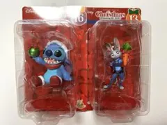 ディズニー Happyくじ クリスマスオーナメント スティッチ ジュディ