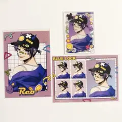 ブルーロック　でびデコパーカー　御影玲王　3枚セット