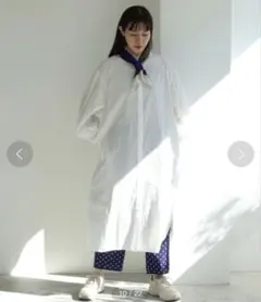 yuni コットンキュプラdotプリントペチパンツ