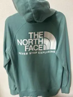 THE NORTH FACE ミントグリーン パーカー M