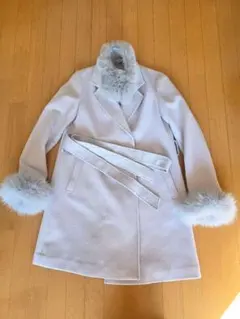 CECIL McBEE　ファー付きロングコート