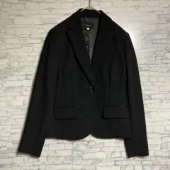 SUCRE テーラードジャケット ブラック 9号　レディース　アウター　美品のサムネイル