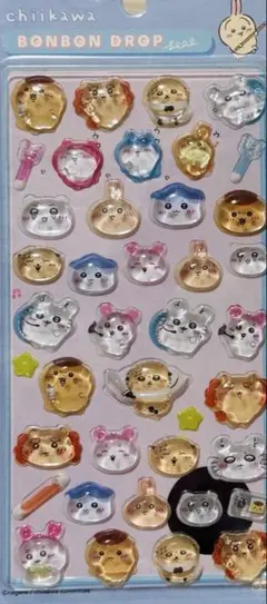 ちいかわ　第2弾　ボンボンドロップシール