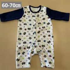 カバーオール 60-70㎝　裏起毛