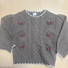 petit main さくらんぼ　セットアップ110センチ