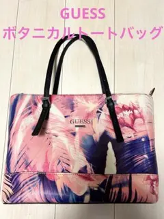 GUESS トートバッグ ボタニカル柄のサムネイル