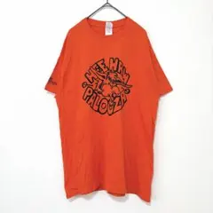 ギルダン 半袖トップス Ｔシャツ アニマル Ｌ オレンジ コットン カラー 原色のサムネイル