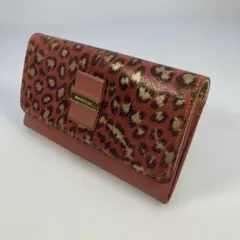 SEE BY CHLOE シーバイクロエ　ヒョウ柄　長財布 ピンク