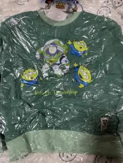 トイ・ストーリー 緑色 トレーナー