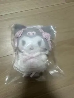 サンリオ　クロミ マスコットホルダー（ホワイトフリル）
