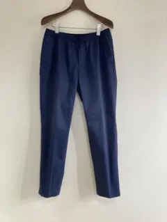 ユナイテッドアローズ グリーンレーベルリラクシング コットンパンツ ネイビー L