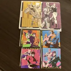 スシロー×ジョジョの奇妙な冒険　コラボ限定ステッカー6点