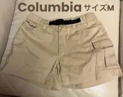 Columbia ベージュ ショートパンツ Mサイズ