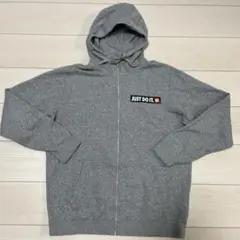 NIKE フルジップパーカー XL グレー　ナイキ　スウェット　トレーナー