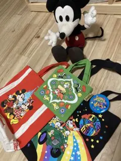 昭和レトロ　アンティーク　ミッキーマウス　ディズニーランド復刻トートバック 2026年最新】ディズニー 復刻 トートバッグの人気アイテム - メルカリ