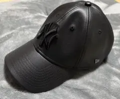 こた様専用　【完売品】　new era シンセティックレザーキャップ　NY