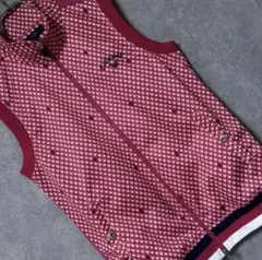 Callaway キャロウェイ 総柄 フラミンゴ フルジップ ベスト ウェア