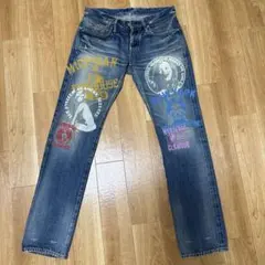 HYSTERIC GLAMOUR プリントデニムパンツのサムネイル
