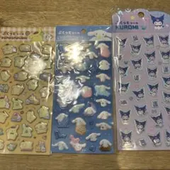 【新品】ポムポムプリン・シナモロール・クロミ 3枚セット