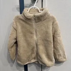 Bee de Bee フリースジャケット 100cm ライトベージュ