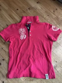 PEARLY GATES ポロシャツ 30TH 1989 サイズ4 ピンク