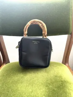 美品☆CHRISTIAN VILLA ショルダーバッグ バンブー 2way - メルカリ