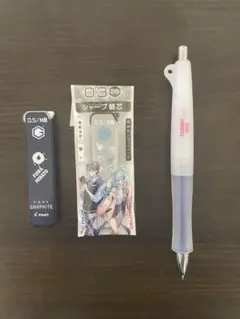 にじさんじ シャープペン(月ノ美兎) 芯ケース×3
